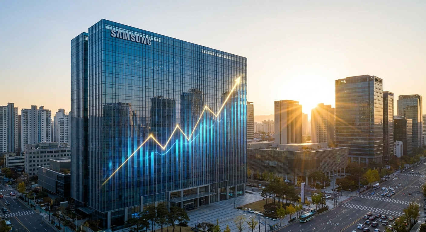 KOSPI record high Samsung Electronics surge Korean market