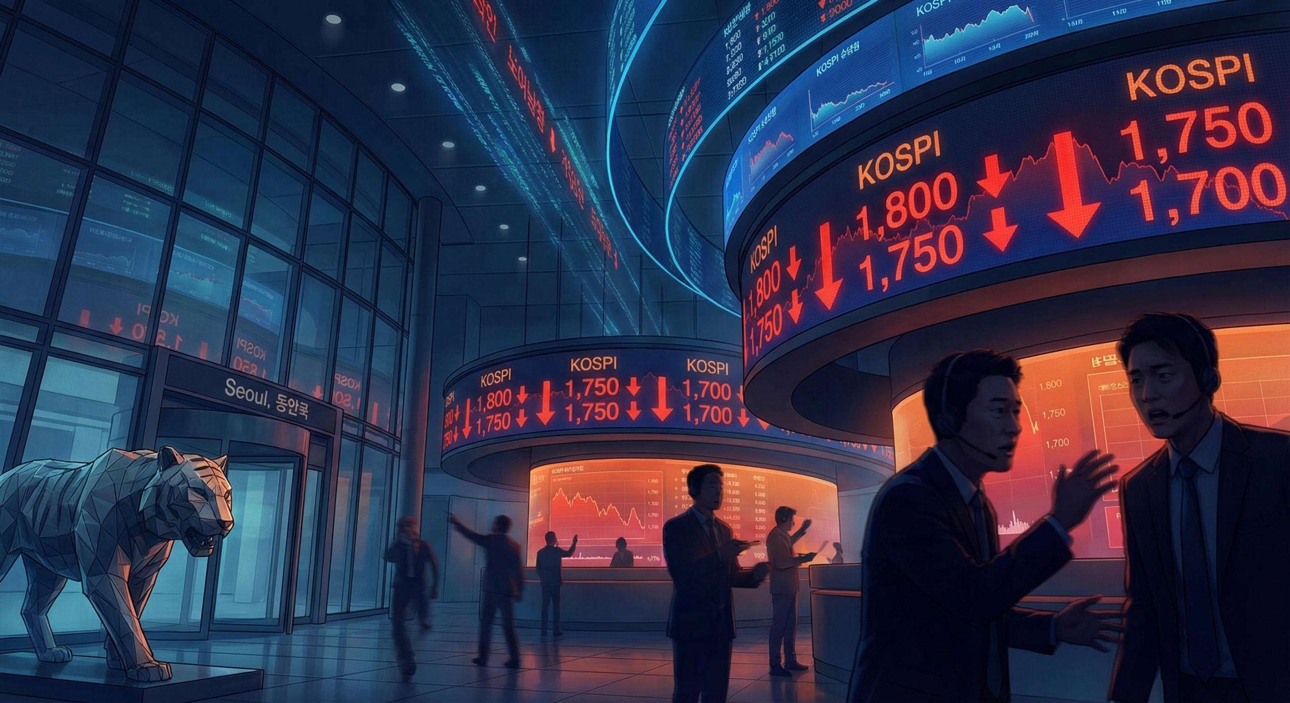 KOSPI Closing Sell-off KOSPI Korean market