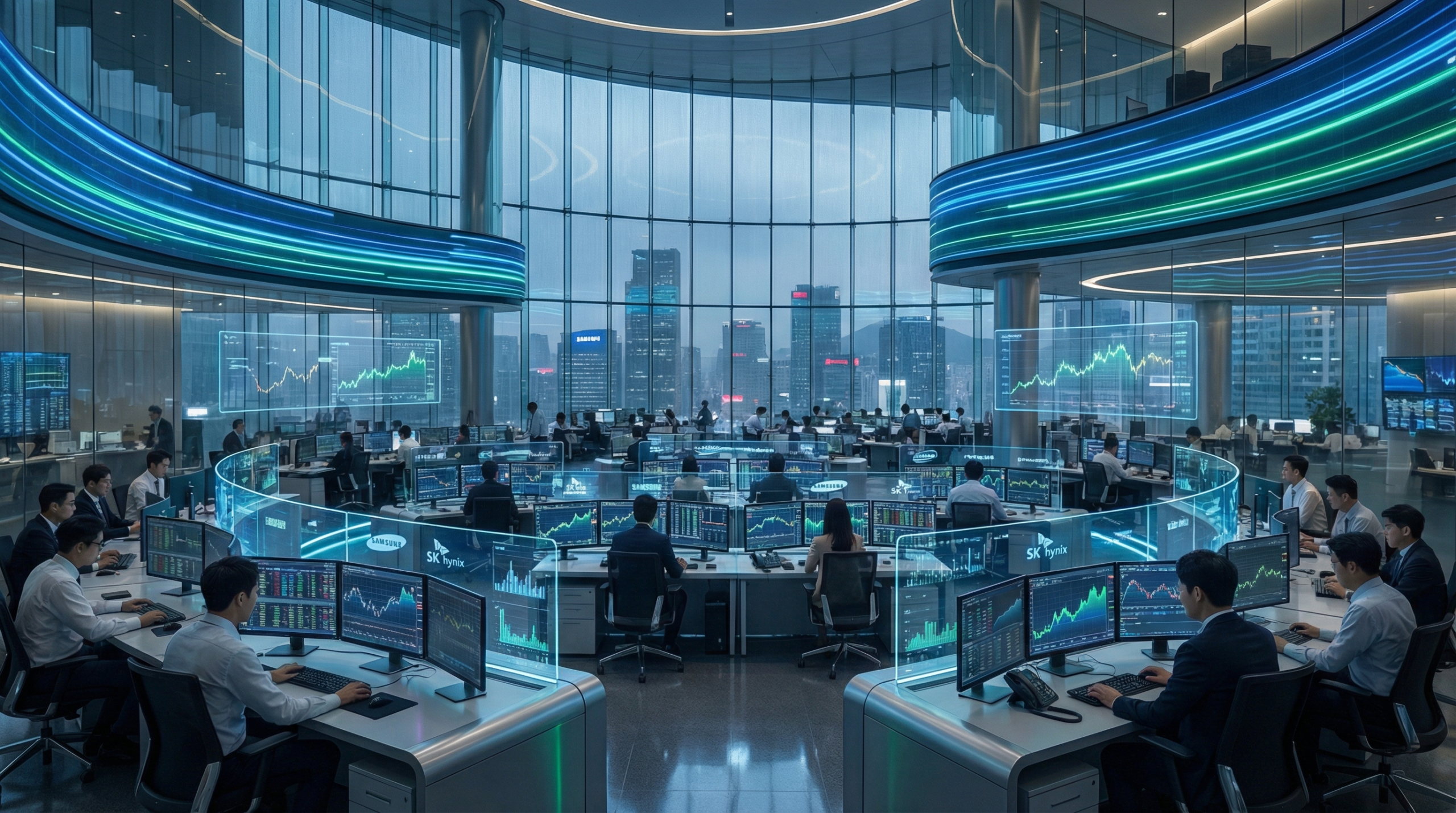 Samsung SK Hynix 2X ETF Korean stocks