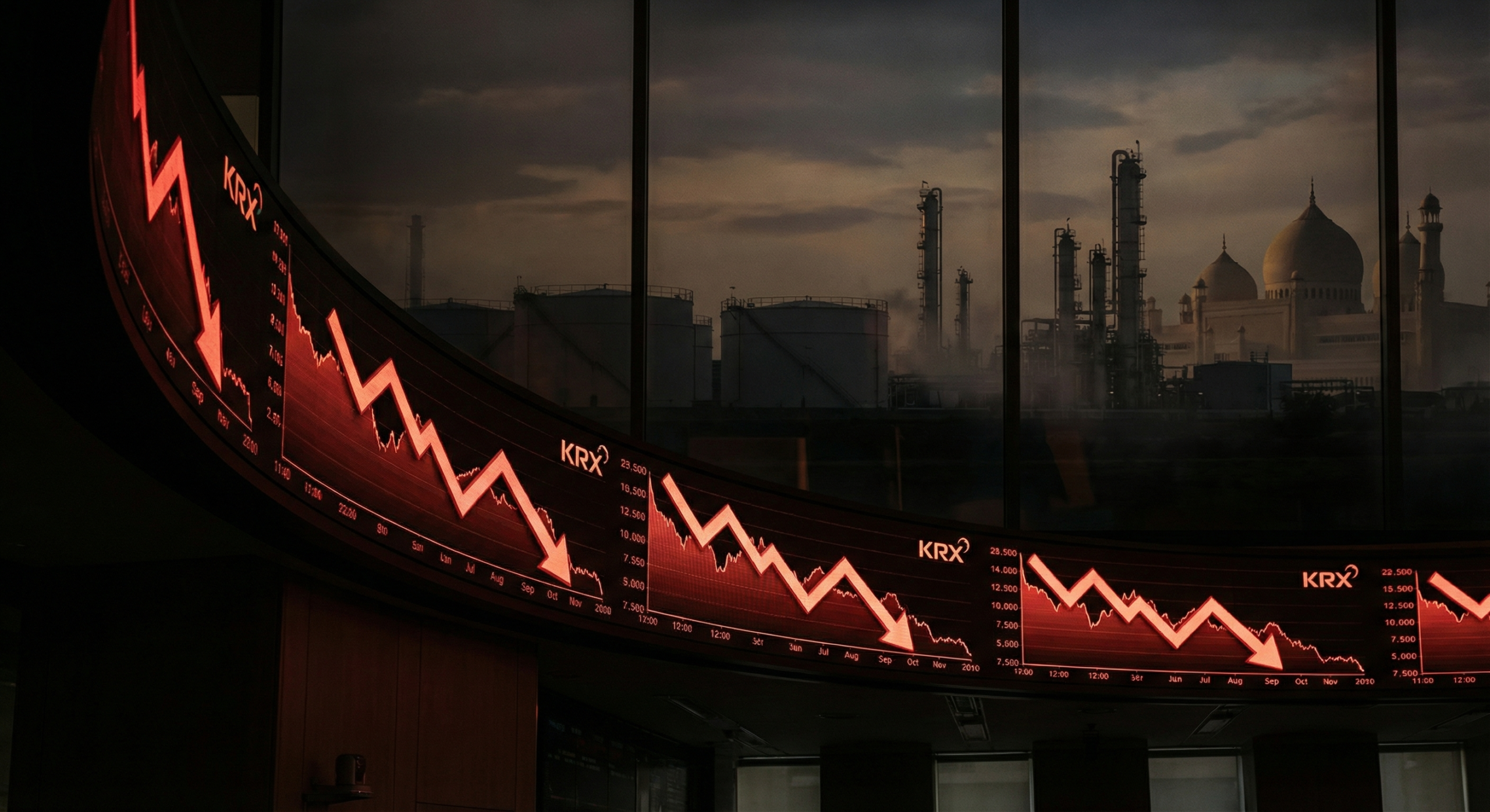 Middle East tensions KOSPI Korean market