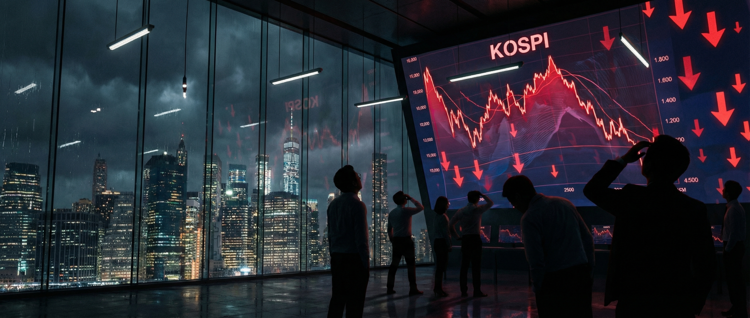 KOSPI Market Plunge Trump Risk KOSPI Korean market