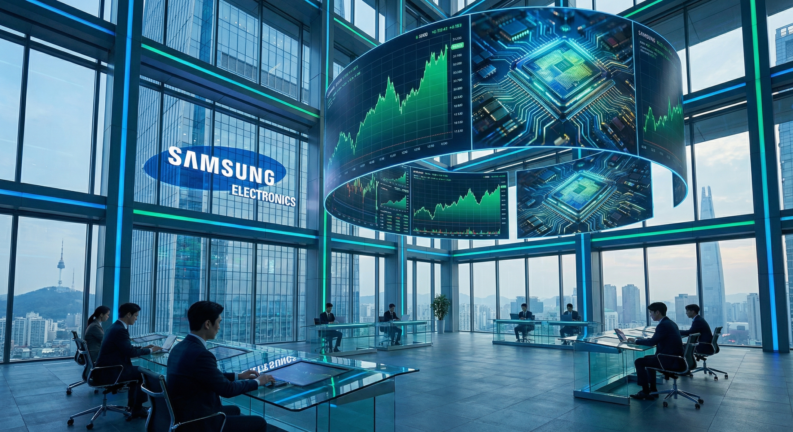 Samsung Q1 Earnings Korean stocks