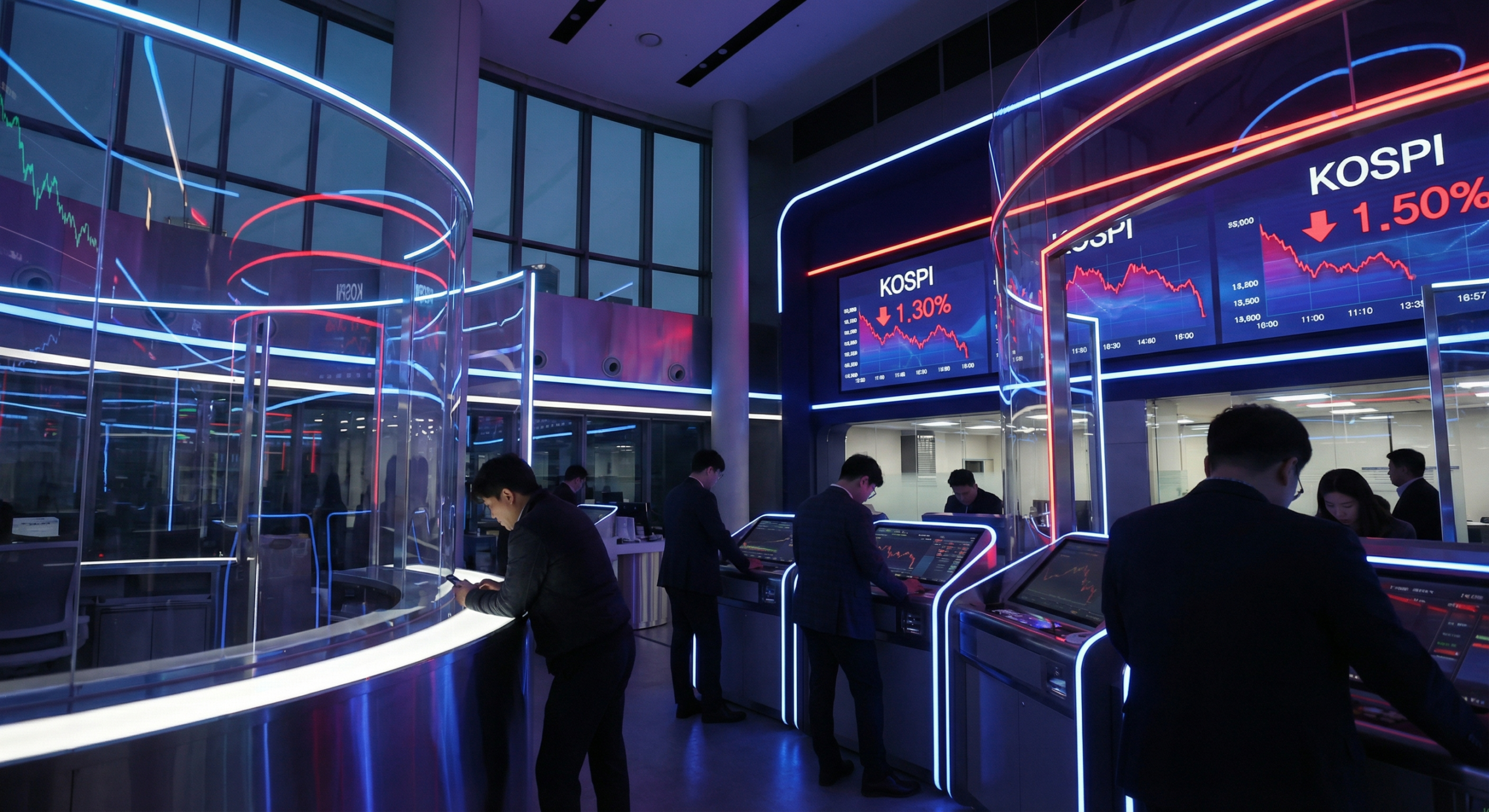 KOSPI Market Close KOSPI Korean market