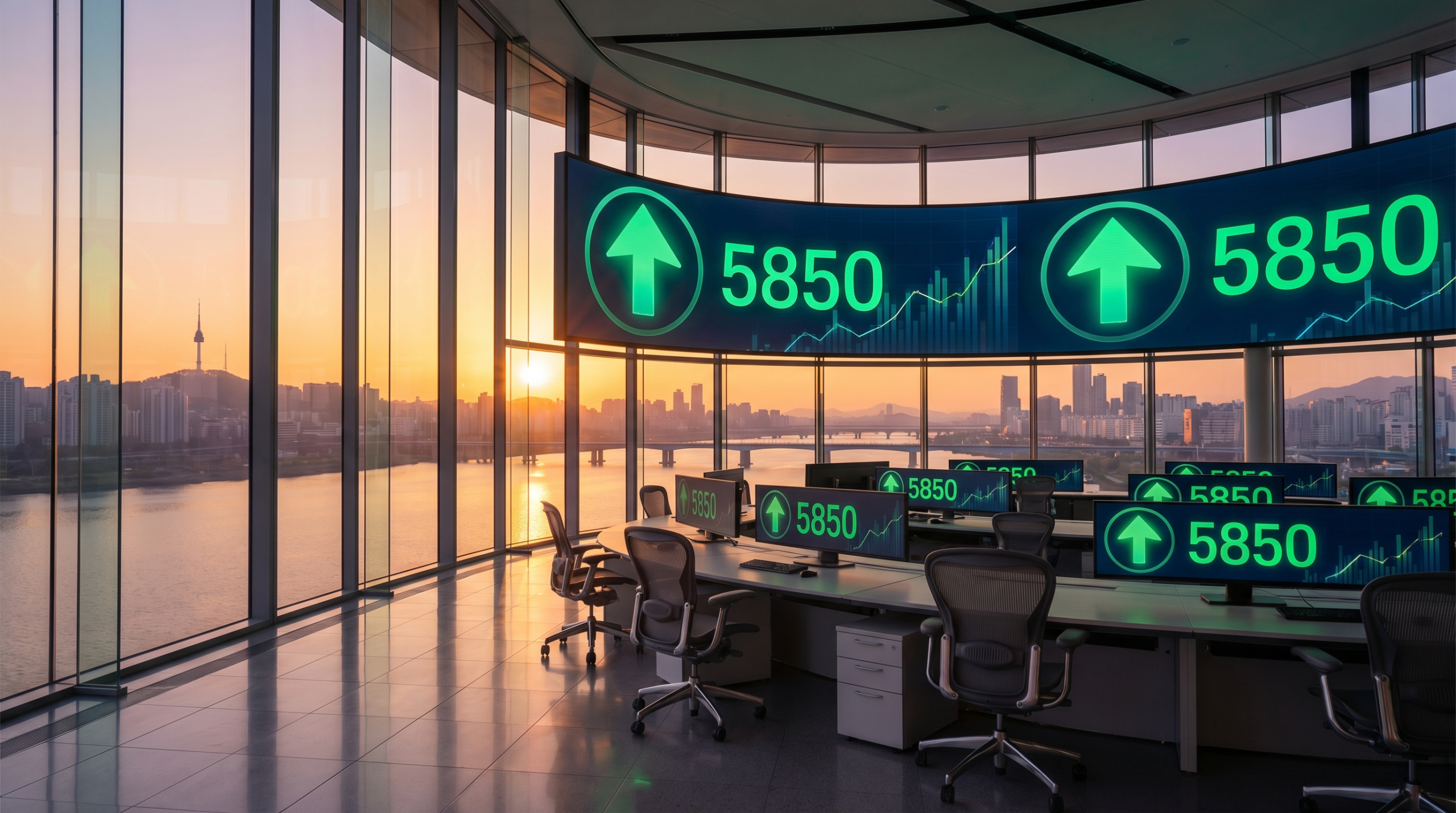 KOSPI 5850 Recovery KOSPI Korean market