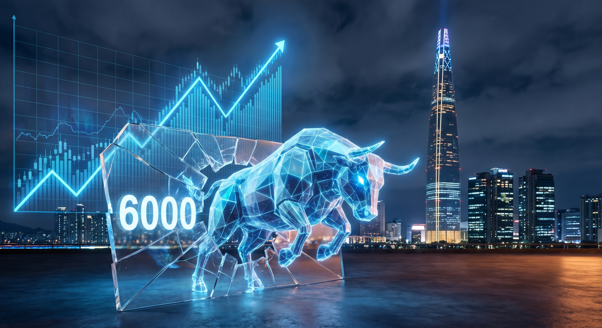 KOSPI 6000 Reclaimed KOSPI Korean market