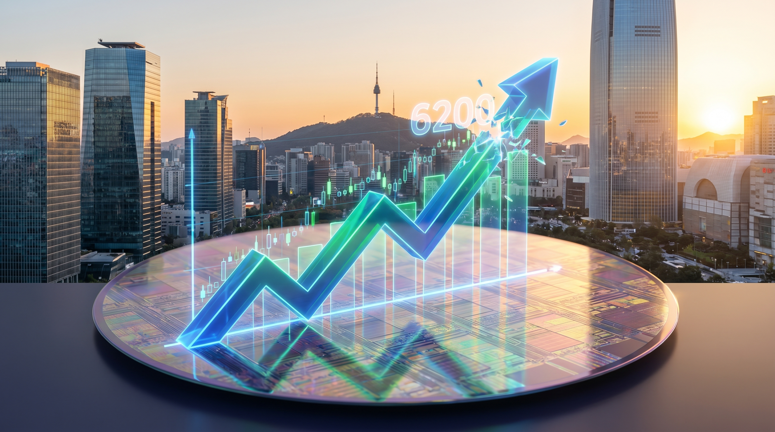 KOSPI 6200 Semiconductor Surge Korean stocks