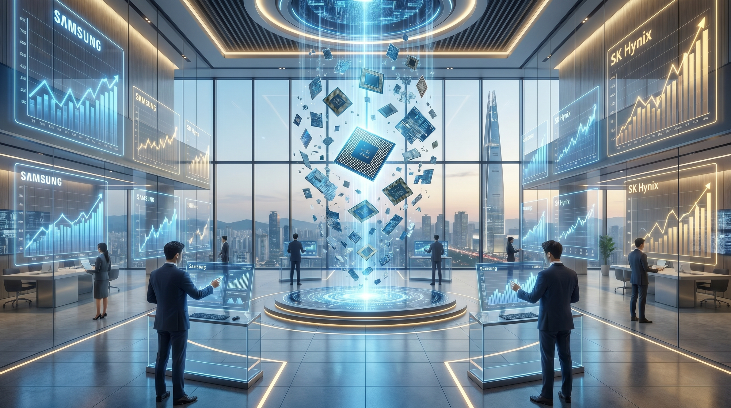 Semiconductor Leveraged ETFs Korean stocks