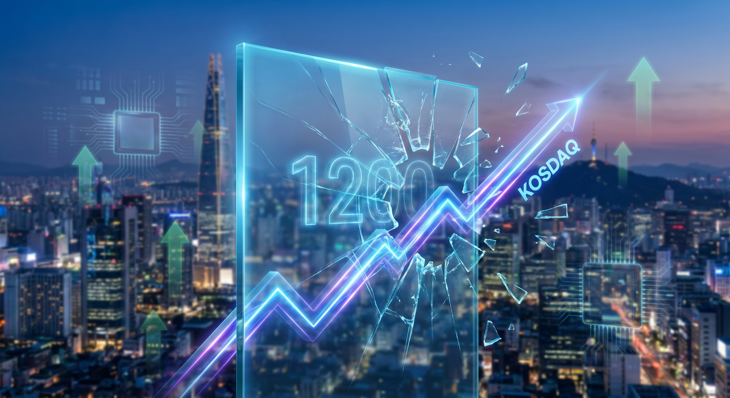 KOSDAQ 1200 Breakout Korean stocks